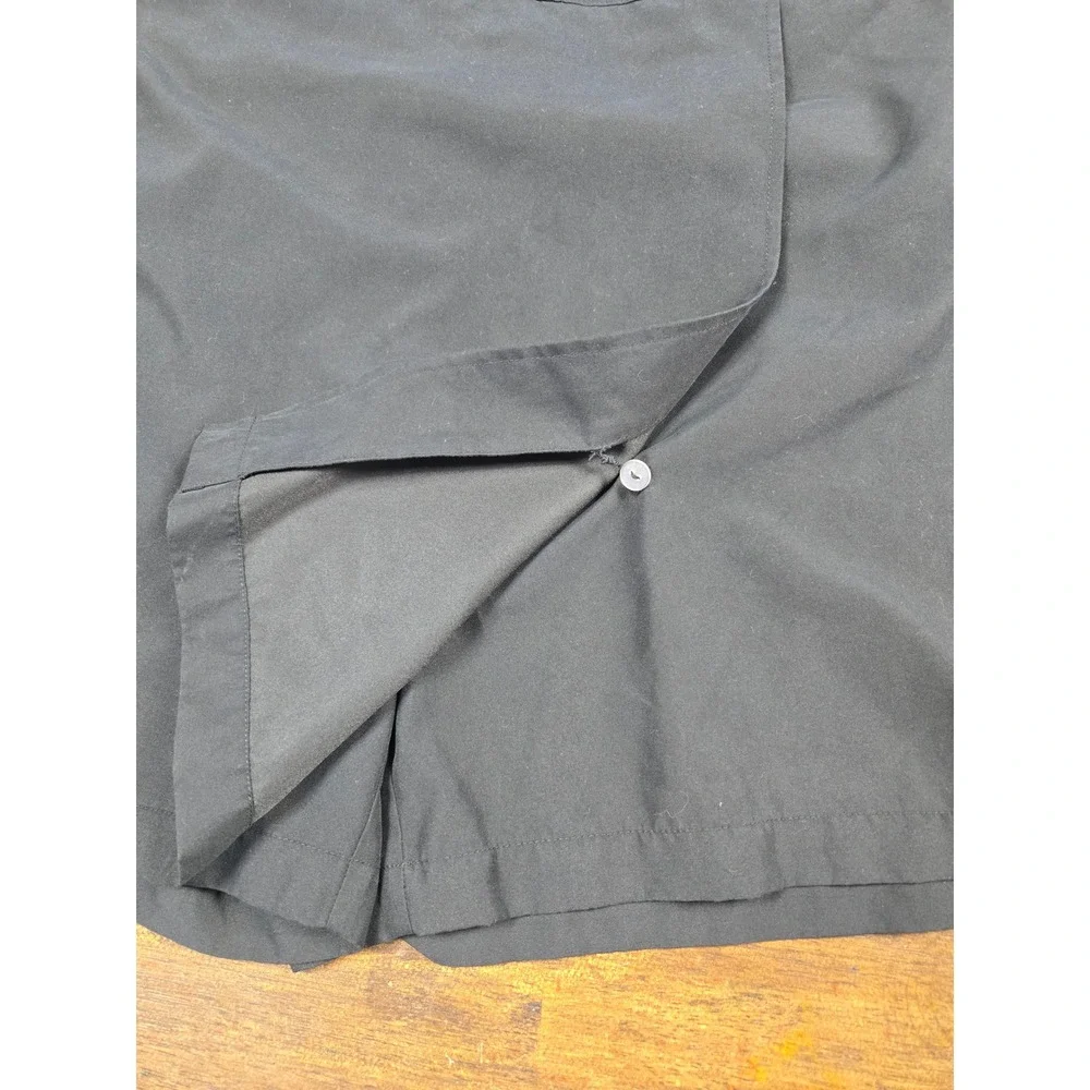 LizGolf Liz Claiborne Womens Black Wrap Front Golf Skort Size 14 RN‎ 52002